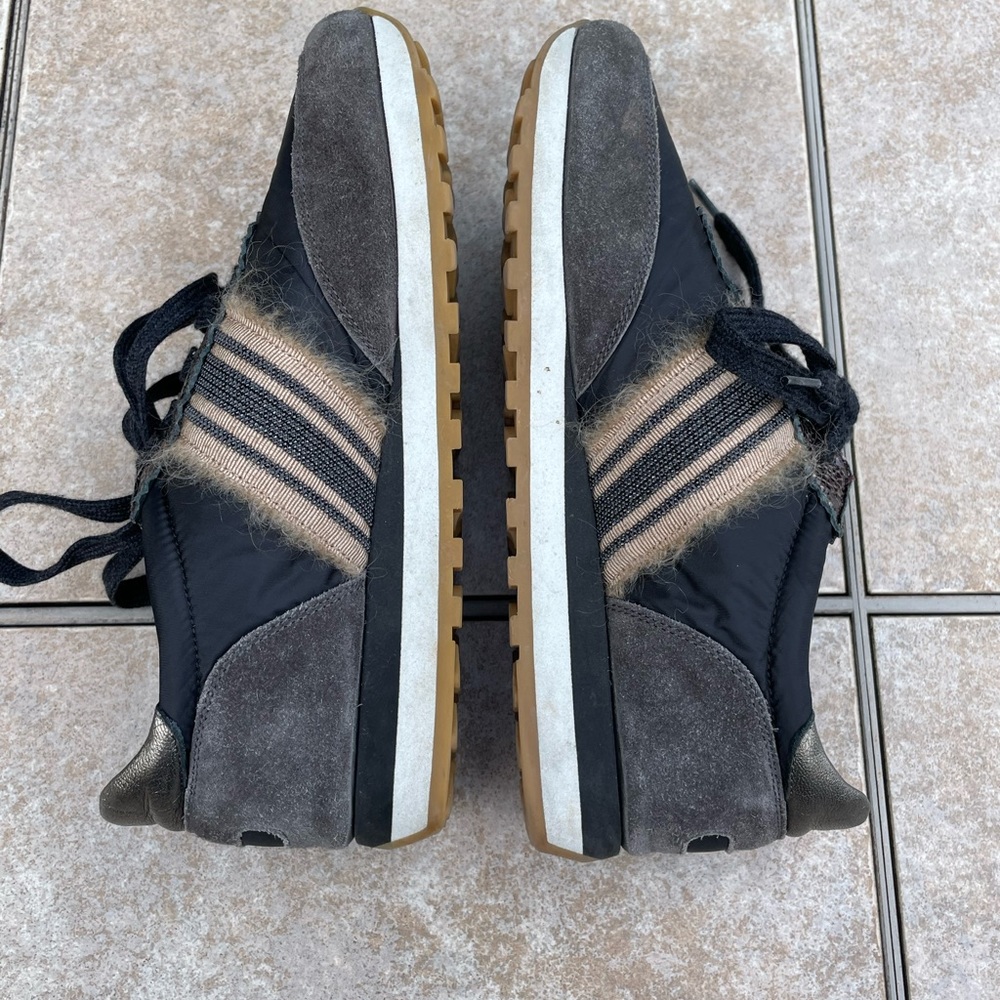 Brunello Cucinelli fabric and suede leather sneakers - Picture 8 of 16